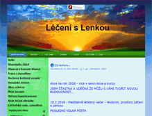 Tablet Screenshot of lecenislenkou.cz